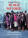 Cover image for We Must Not Forget